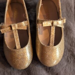 Gymboree Shimmering Gold Dress Shoes